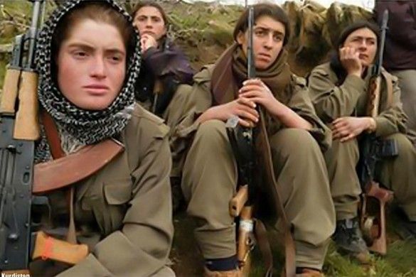 Donna canadese-israeliana si unisce ai curdi per combattere l'Isis
