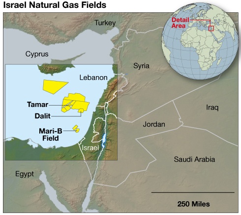 Sarah e Mira, due nuovi giacimenti di gas a nord di Tel Aviv