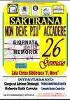 Giornata della Memoria a Sartirana