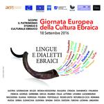 Milano città capofila della Giornata della Cultura ebraica 2016 dedicata alle lingue